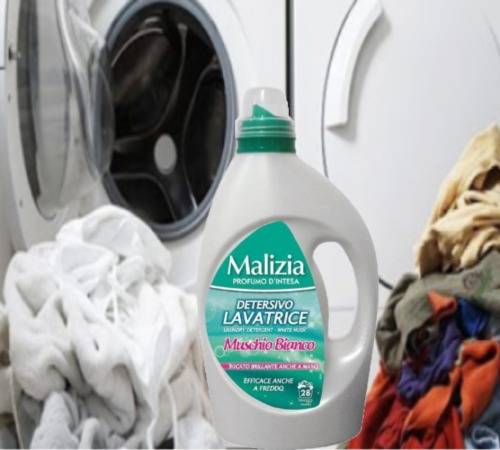 Malizia Detergent Lichid 1.82L Muschino Bianco