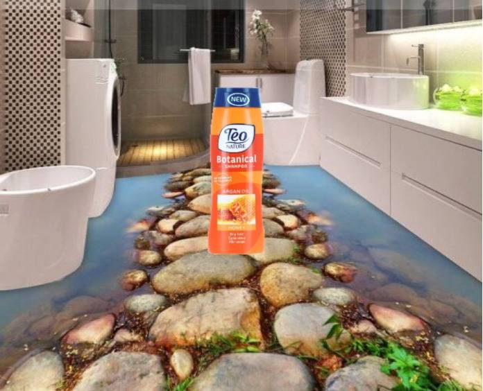 Teo Șampon cu Miere și ulei de Argan 400 ML