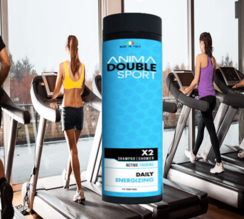 Șampon și Gel de dus Anima Double Sport Active Taurine