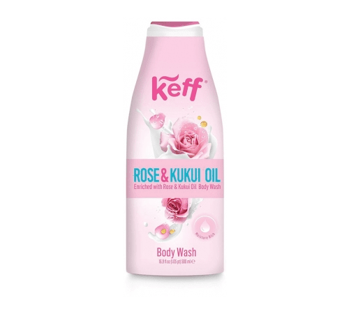 Gel de dus Keff Rose & Kukui Oil 500ml - imagine 2